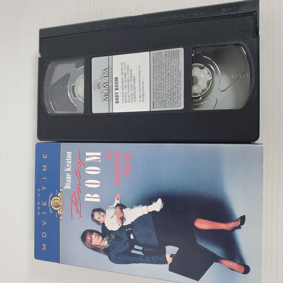 Baby Boom VHS 1987 Diane Keaton Romantic Comedy MGM UA Movie Time Tested - Picture 5 of 7